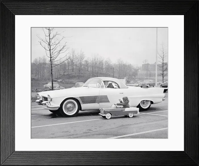 Framed Print : Little and Large Convertibles Framed Print : Little and Large Convertibles