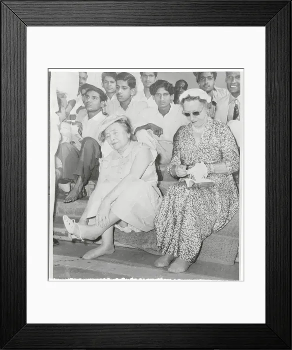 Framed Print : Helen Keller Removing Her Shoes Framed Print : Helen Keller Removing Her Shoes
