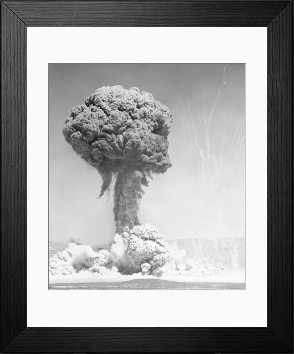 Framed Print : Mushroom Cloud Framed Print : Mushroom Cloud
