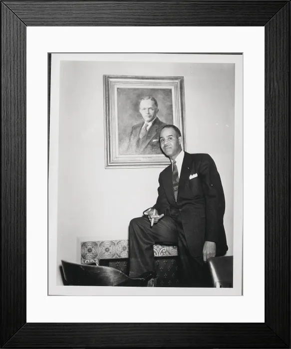 Framed Print : Roy Wilkins, Exec Sec Of Naacp Framed Print : Roy Wilkins, Exec Sec Of Naacp