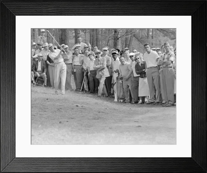 Framed Print : Dr. Carl Middlecoff Hitting Golf Out of Rough Framed Print : Dr. Carl Middlecoff Hitting Golf Out of Rough