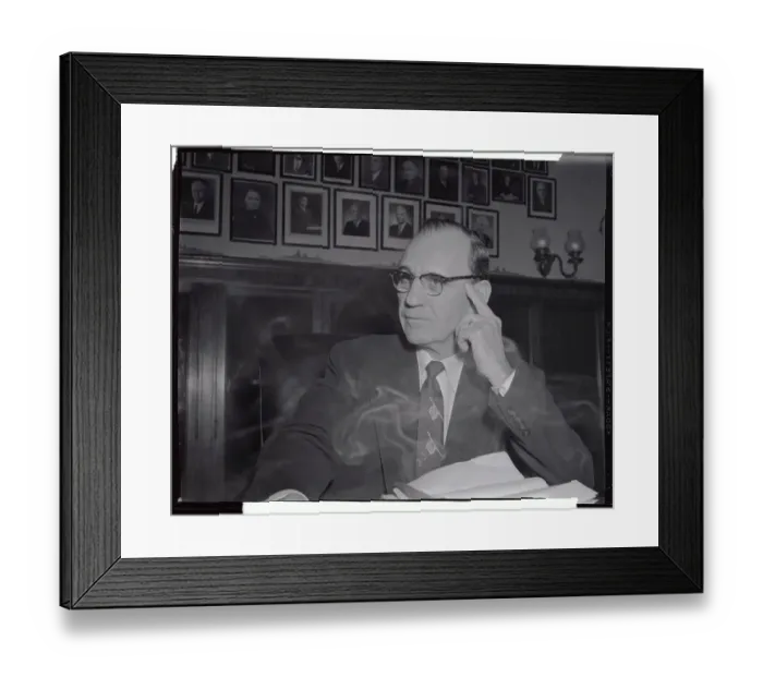 Framed Print : Senator John L. McClellan Framed Print : Senator John L. McClellan