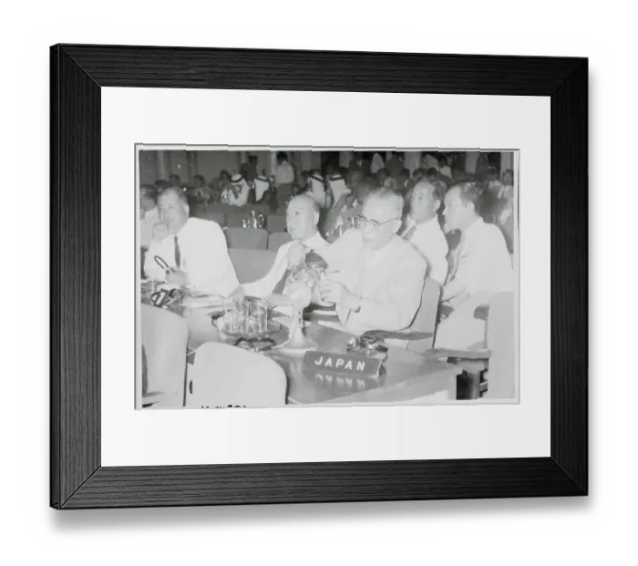 Framed Print : Conference Delegate Pouring Water Framed Print : Conference Delegate Pouring Water