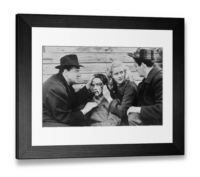Framed Print : Scene from On The Waterfront Framed Print : Scene from On The Waterfront