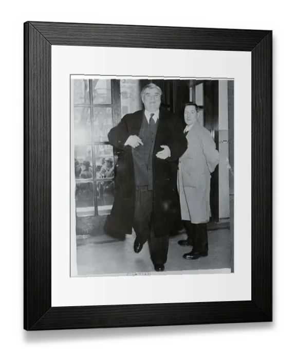 Framed Print : Portrait of Aneurin Bevan Framed Print : Portrait of Aneurin Bevan