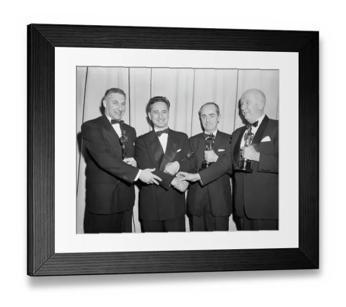 Framed Print : Oscar Winning Movie Makers