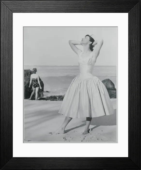 Framed Print : Woman Modeling Fashion Framed Print : Woman Modeling Fashion