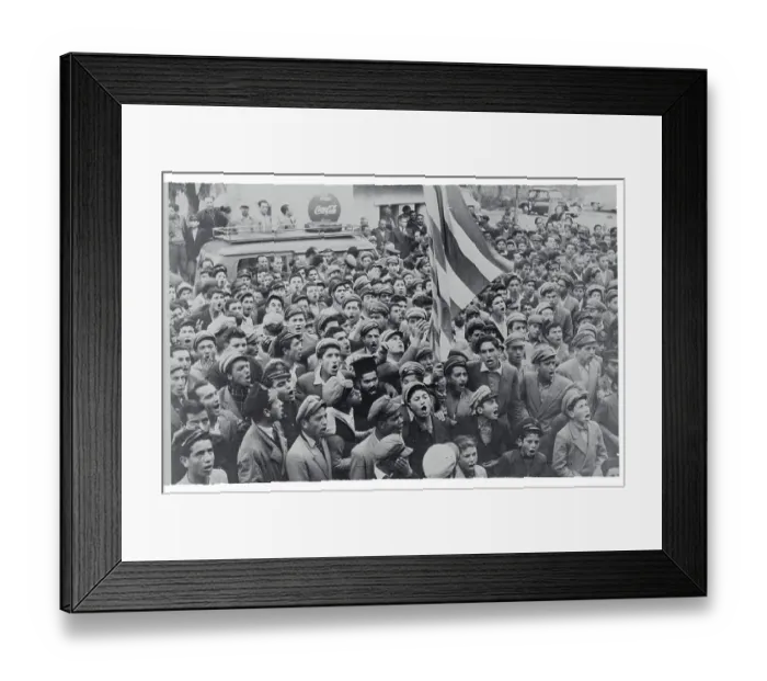 Framed Print : Cypriot Student Demonstrators Protest Arrests Framed Print : Cypriot Student Demonstrators Protest Arrests