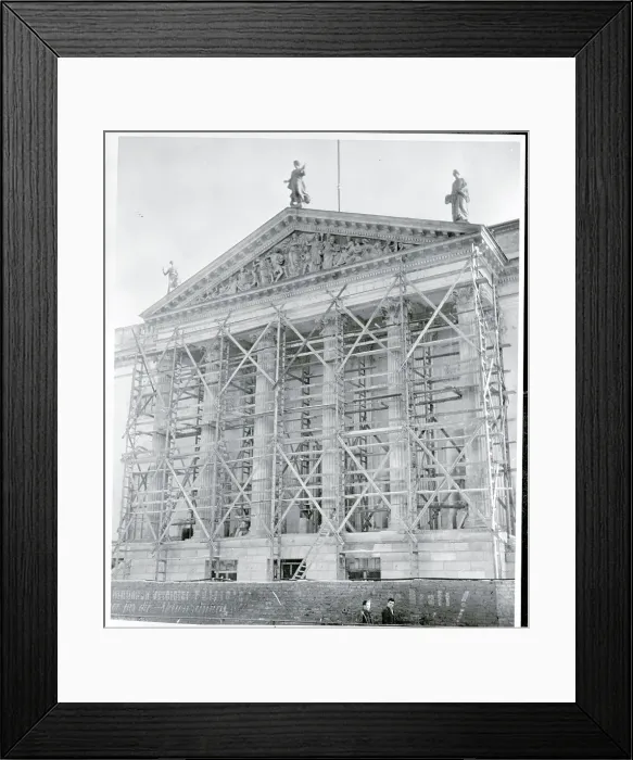 Framed Print : East Berlin State Opera House Framed Print : East Berlin State Opera House