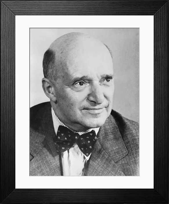 Framed Print : Portrait of Erich Kleiber Framed Print : Portrait of Erich Kleiber