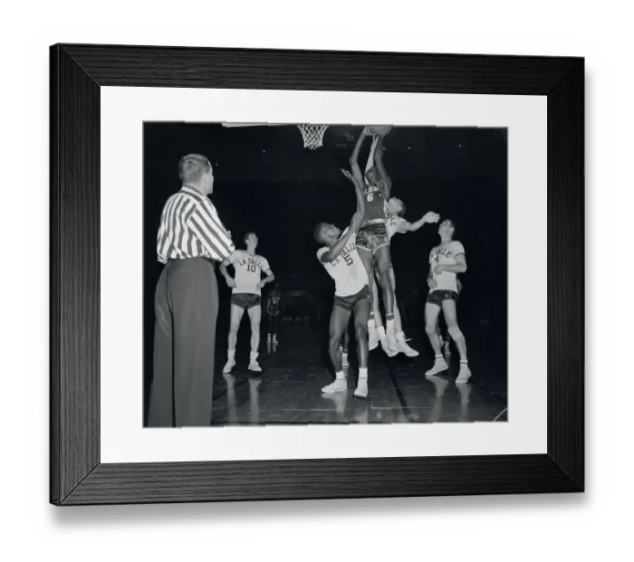 Framed Print : Bill Russell Blocking Tom Gola Framed Print : Bill Russell Blocking Tom Gola