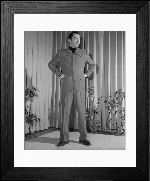 Framed Print : Man Modeling Futuristic Suit Framed Print : Man Modeling Futuristic Suit