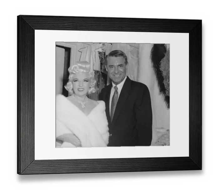 Framed Print : Mae West with Cary Grant Framed Print : Mae West with Cary Grant