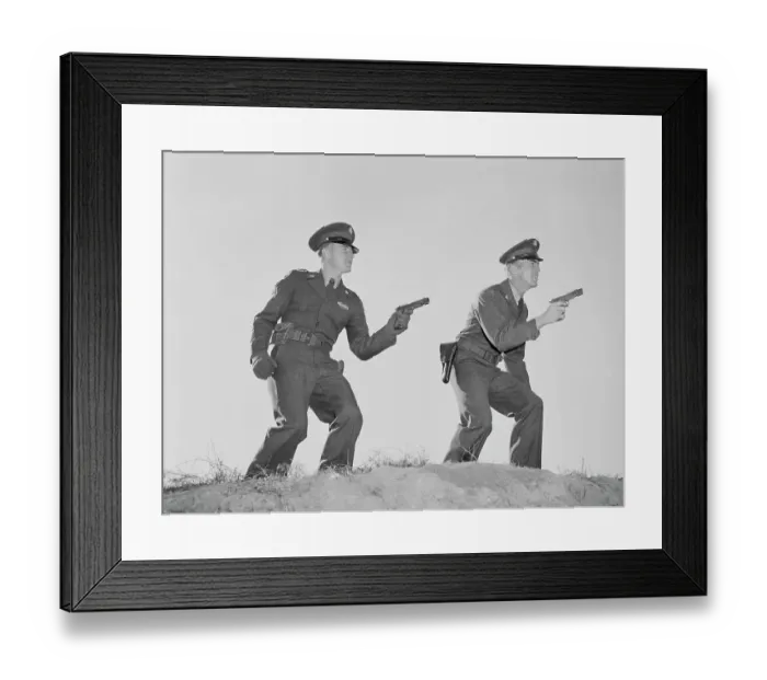 Framed Print : Corporal Billy the Kid and Private Jesse James Framed Print : Corporal Billy the Kid and Private Jesse James
