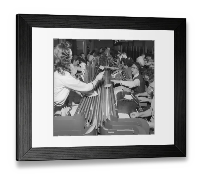 Framed Print : Order Room for New York Stock Market Framed Print : Order Room for New York Stock Market