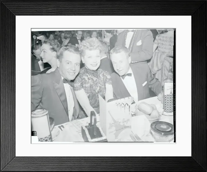 Framed Print : Portrait of Lucille Ball, Desi Arnaz and George Gobel Framed Print : Portrait of Lucille Ball, Desi Arnaz and George Gobel