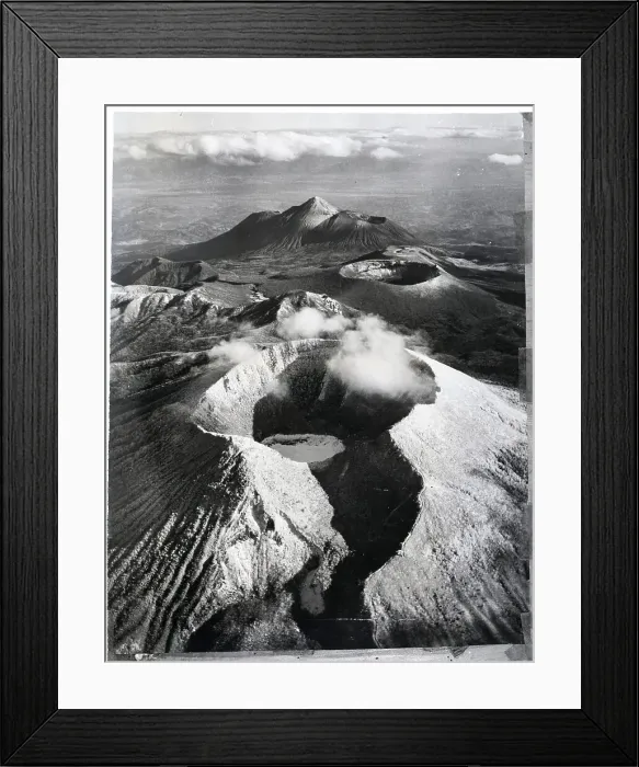 Framed Print : Volcanoes Near Kagoshima Framed Print : Volcanoes Near Kagoshima