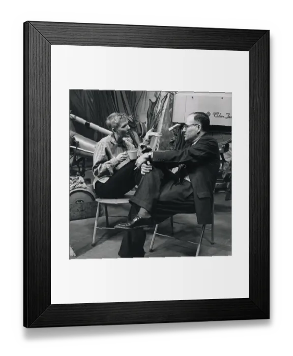 Framed Print : Mary Martin on Set Framed Print : Mary Martin on Set