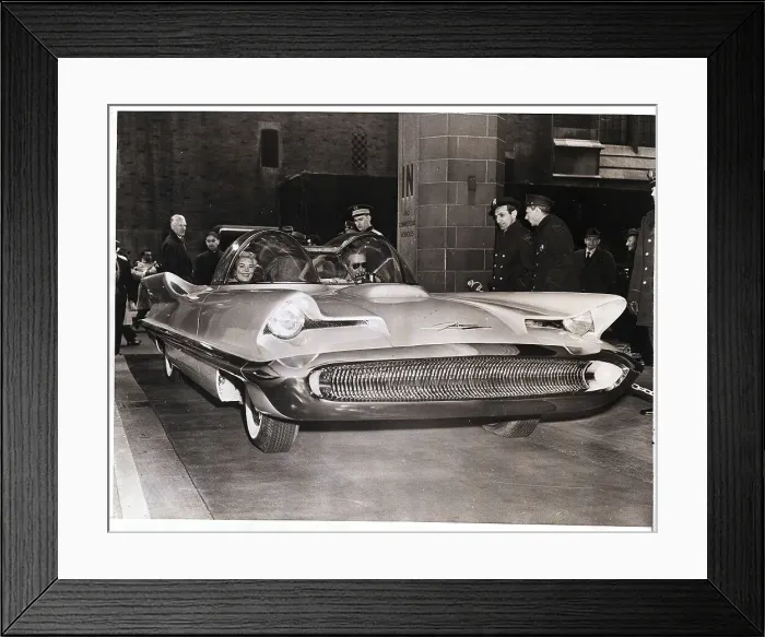 Framed Print : Licoln Futura Concept Car Debut Framed Print : Licoln Futura Concept Car Debut