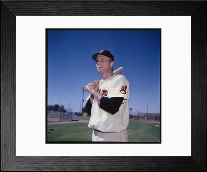 Framed Print : Portrait of Baseball Player Jim Hegan Framed Print : Portrait of Baseball Player Jim Hegan