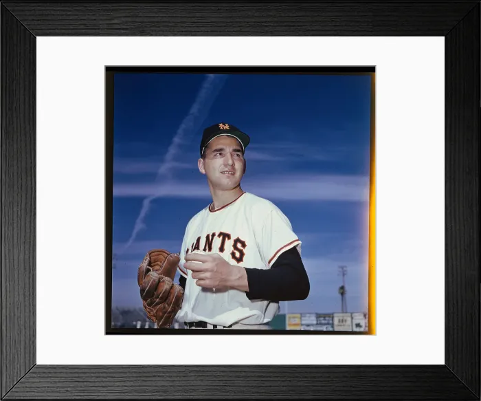 Framed Print : Portrait of Baseball Player Johnny Antonelli Framed Print : Portrait of Baseball Player Johnny Antonelli