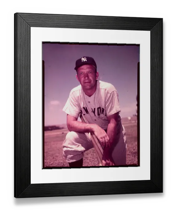 Framed Print : Joe Collins of NY Yankees Framed Print : Joe Collins of NY Yankees