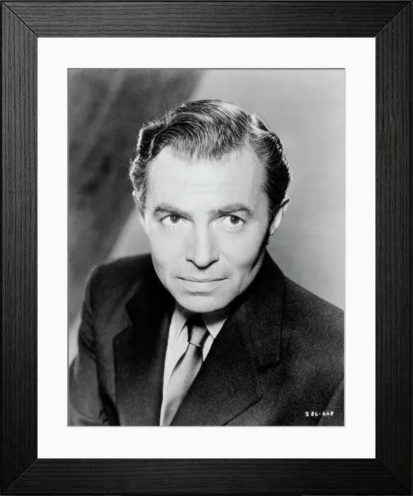 Framed Print : Portrait of James Mason Framed Print : Portrait of James Mason
