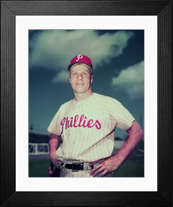 Framed Print : Portrait of Richie Ashburn Framed Print : Portrait of Richie Ashburn
