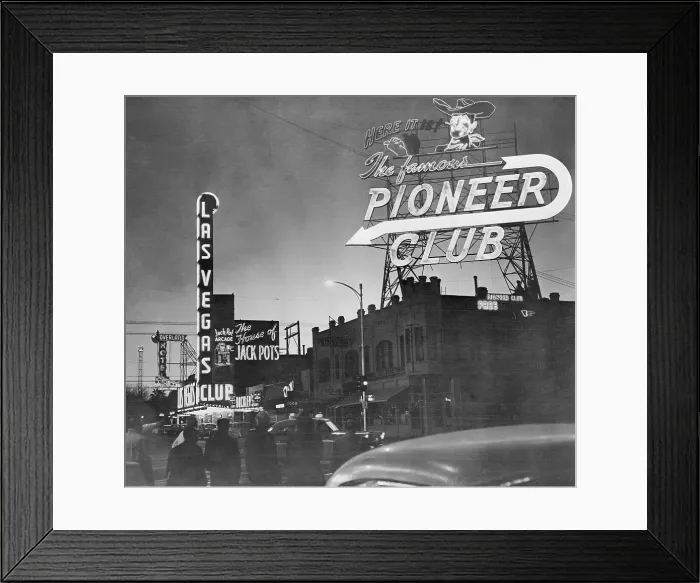 Framed Print : Pedestrians Watching Nuclear Test in Las Vegas Framed Print : Pedestrians Watching Nuclear Test in Las Vegas