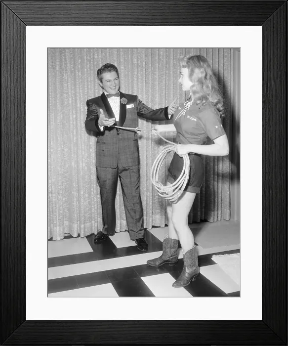 Framed Print : Liberace Caught in a Lasso Framed Print : Liberace Caught in a Lasso