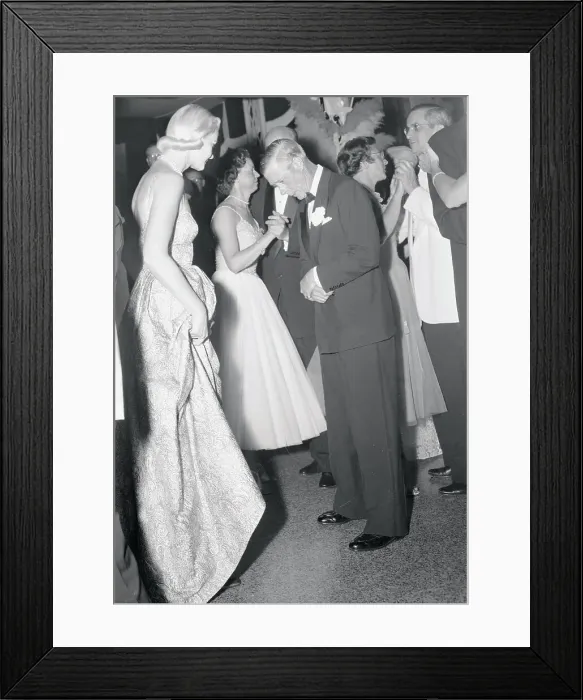 Framed Print : The Duke of Windsor Learning a Dance Framed Print : The Duke of Windsor Learning a Dance