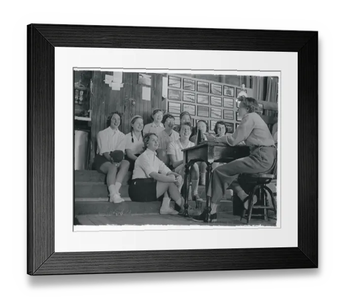 Framed Print : Crew Team at Wellesley