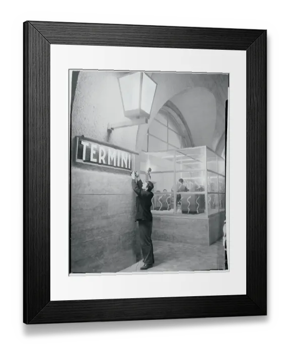 Framed Print : Rome Railroad Terminal Framed Print : Rome Railroad Terminal