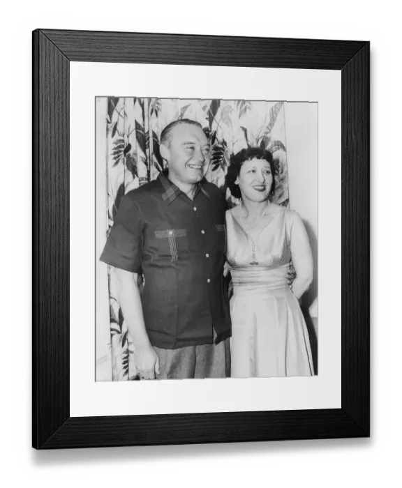Framed Print : Mr. and Mrs. R.J. Reynolds Framed Print : Mr. and Mrs. R.J. Reynolds