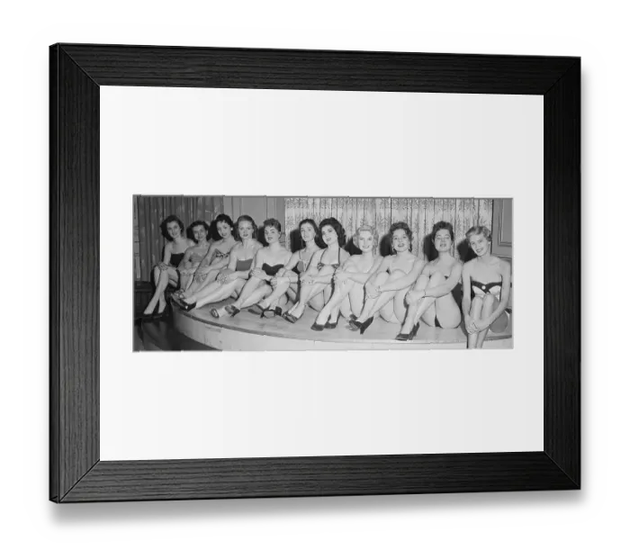 Framed Print : Miss New York Beauty Pageant Contestants Framed Print : Miss New York Beauty Pageant Contestants