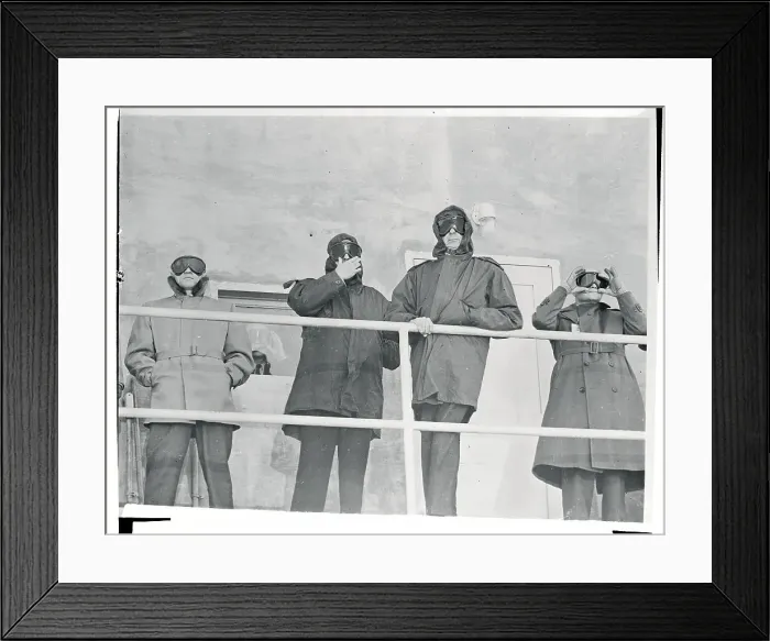 Framed Print : Men Wearing Radiation Protection Gear Framed Print : Men Wearing Radiation Protection Gear