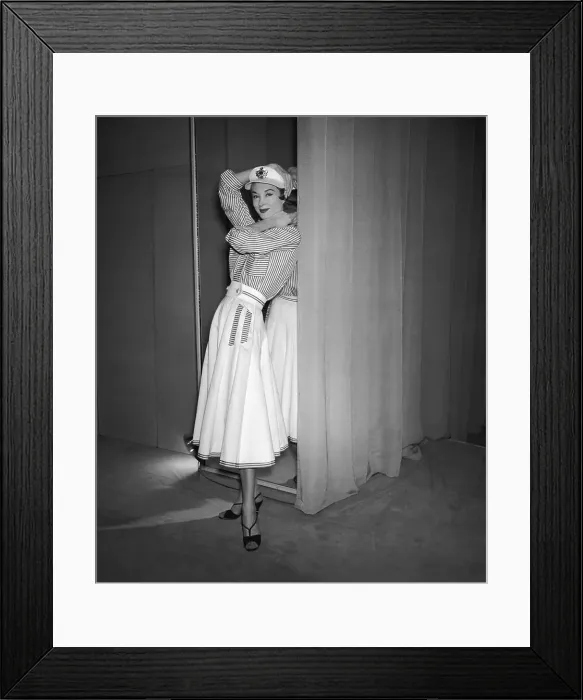 Framed Print : Sailor Outfit by Chanel Framed Print : Sailor Outfit by Chanel