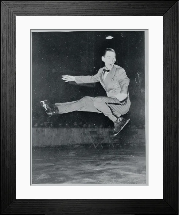 Framed Print : Hayes Alan Jenkins in Action Framed Print : Hayes Alan Jenkins in Action