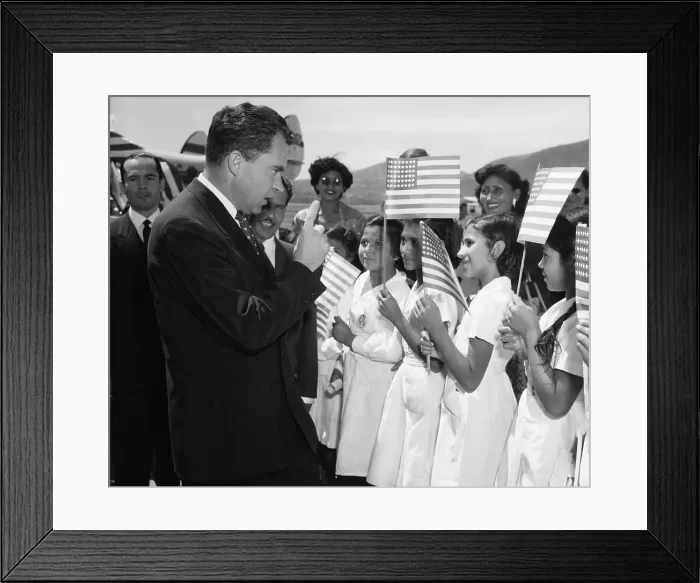 Framed Print : Vice President Richard Nixon Framed Print : Vice President Richard Nixon
