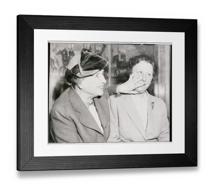 Framed Print : Helen Keller and Polly Thompson Framed Print : Helen Keller and Polly Thompson