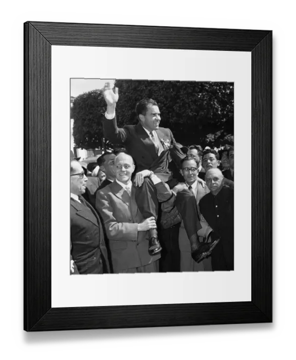 Framed Print : Nixon in Latin America Framed Print : Nixon in Latin America