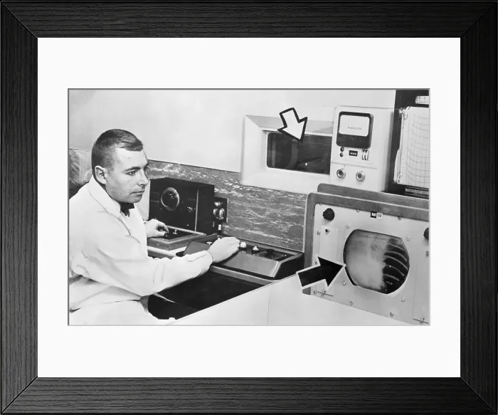 Framed Print : Medical Doctor Working With Cancer Treating Panel