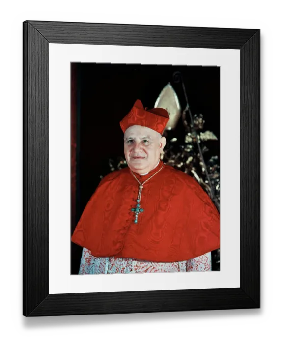 Framed Print : Portrait of Angelo Cardinal Roncalli Framed Print : Portrait of Angelo Cardinal Roncalli
