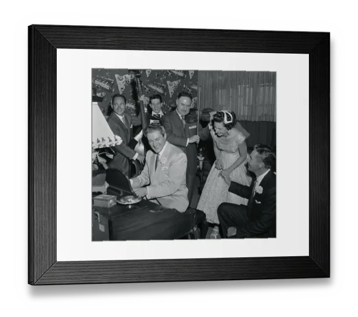 Framed Print : Liberace and His Brother Serenading Framed Print : Liberace and His Brother Serenading