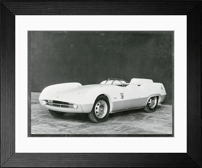 Framed Print : Streamlined Sports Car Framed Print : Streamlined Sports Car