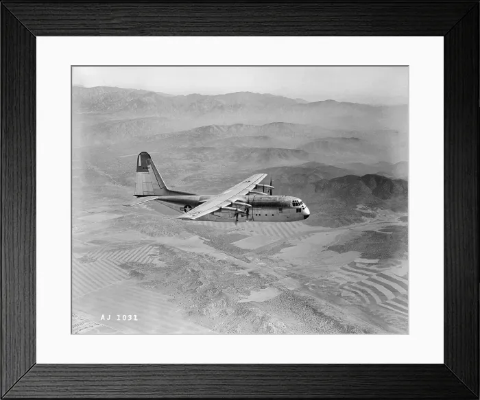 Framed Print : View of Transport Plane Framed Print : View of Transport Plane