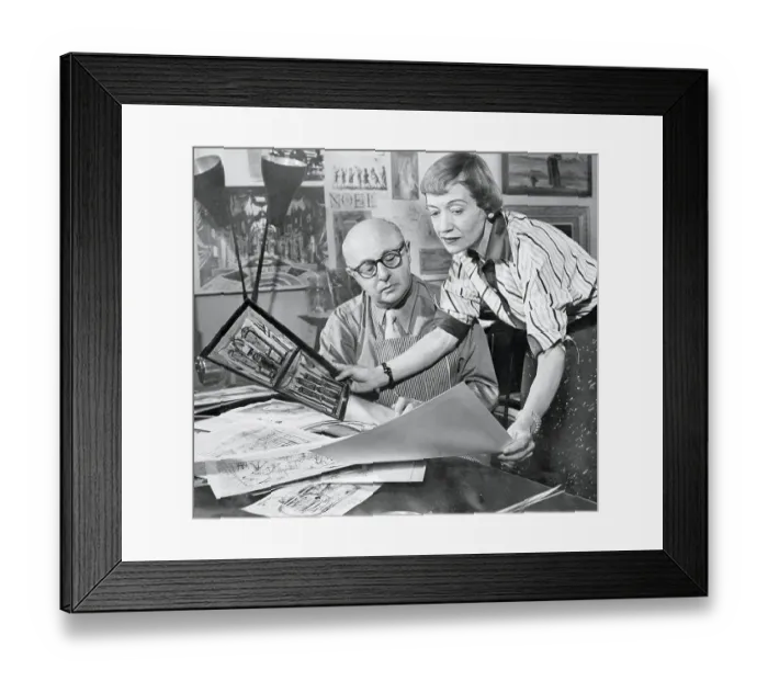 Framed Print : Portrait of Ona Munson and Eugene Berman Framed Print : Portrait of Ona Munson and Eugene Berman