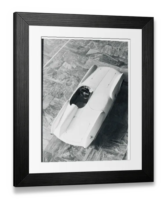 Framed Print : Portrait of Spyder Sports Car Framed Print : Portrait of Spyder Sports Car