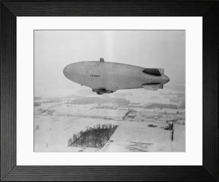 Framed Print : U.S. Navy Blimp Framed Print : U.S. Navy Blimp