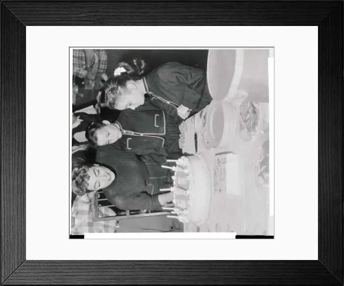 Framed Print : Joan Crawford and Her Daughters Framed Print : Joan Crawford and Her Daughters